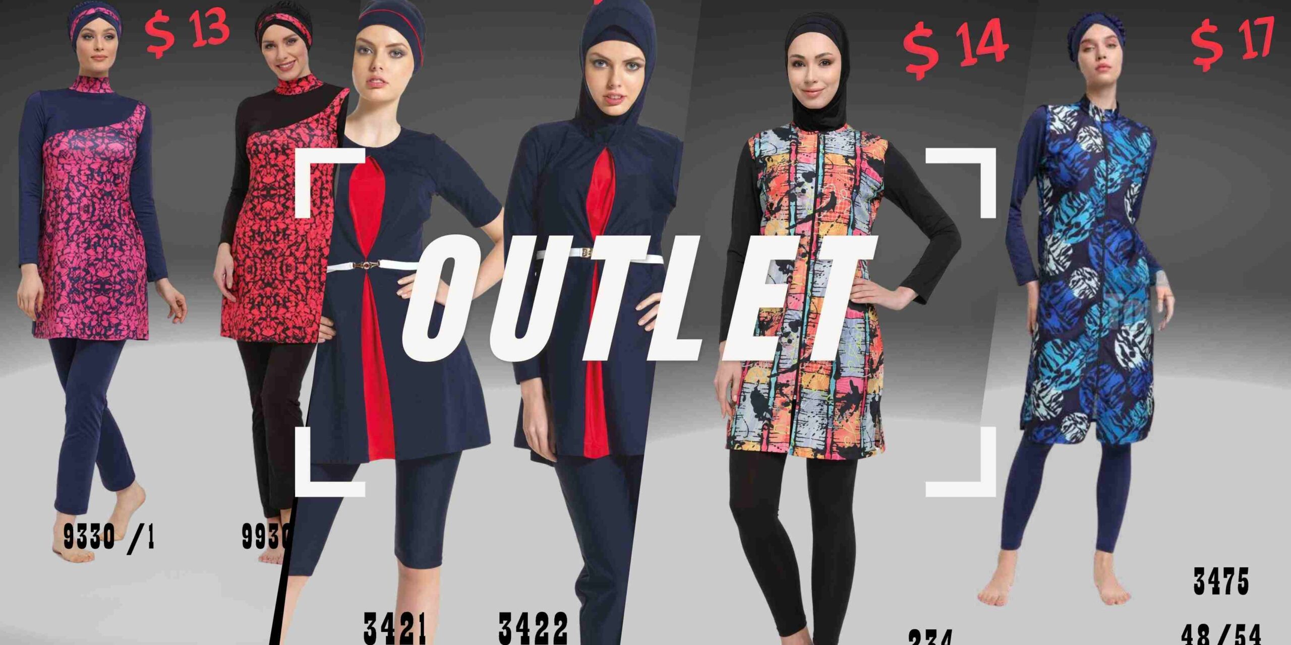 Wholesale Outlet Hijab Swimwear 2025